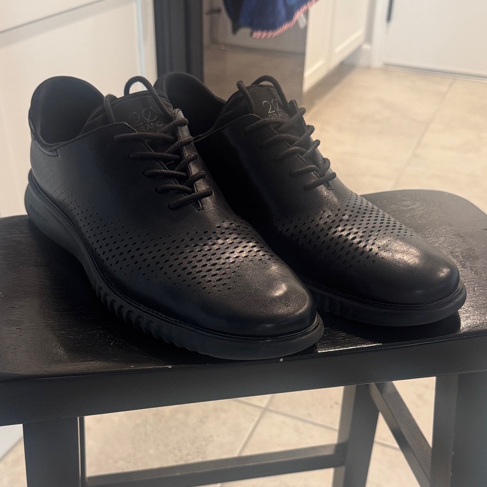 Men's 2.ZERØGRAND Laser Wingtip Oxfords